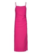 YAS Yasatlanta Sl Midi Dress S. Rosa