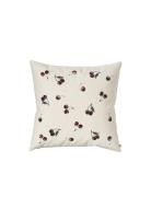 Pudebetræk 'Cherry' Bomuld Home Textiles Bedtextiles Pillow Cases Crea...
