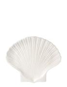 Plate Shell Xl Home Tableware Serving Dishes Serving Platters White By...