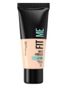 Maybelline Maybelline New York Fit Me Matte + Poreless Foundation 101 ...