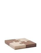 Kid's Concept Puzzle Nature 4 Pcs Neo Brun