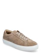 Les Deux Theodor Suede Sneaker Beige