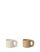 Kylie Cup 2-Pack Home Meal Time Cups & Mugs Cups Multi/patterned Liewo...