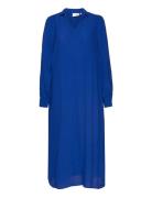 Coster Copenhagen Dress With Wide Sleeves Blå