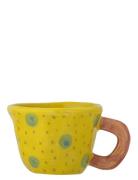 Nini Cup Home Meal Time Cups & Mugs Cups Yellow Bloomingville