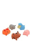 Bathtoys, Farm Animals, 5-Pack Toys Bath & Water Toys Bath Toys Multi/...