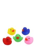 Rätt Start Bathtoys, Rainbow Ducks, 5-Pack Multi/patterned