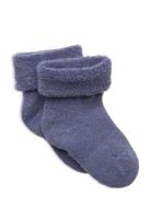 Smallstuff Ancle Sock, Wool Denim Blå