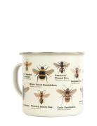 Gift Republic Mug Enamel Bee Multi/patterned