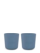 Silic Cup 2-Pack - Powder Blue Home Meal Time Cups & Mugs Cups Blue Fi...