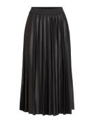 Vila Vinitban Midi Skirt - Noos Svart