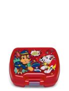Paw Patrol Urban Sandwich Box Home Meal Time Lunch Boxes Red Paw Patro...