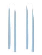 Kunstindustrien Hand Dipped Candles, 4 Pack Blå