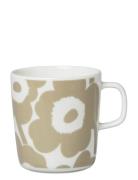 Unikko Mug 4 Dl Home Tableware Cups & Mugs Coffee Cups White Marimekko...