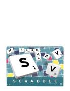 Mattel Games Games Scrabble Brætspil Word Multi/patterned