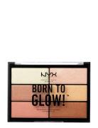 NYX Professional Makeup Born To Glow Highlighting Palette Beige