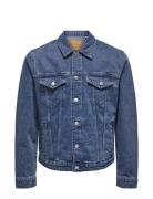 ONLY & SONS Onscoin Mbd 8016 Pim Dnm Jacket Vd Blå