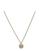 Bud To Rose Bullet Necklace Clear/Gold Guld