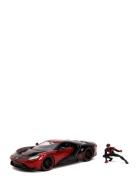 Jada Leksaker Marvel Miles Morales 2017 Ford Gt 1:24 Svart