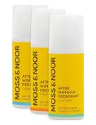 MOSS & NOOR After Workout Deodorant Mixed 3 Pack Nude