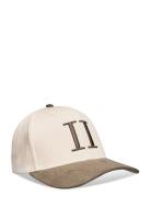 Les Deux Baseball Cap Contrast Suede Ii Beige