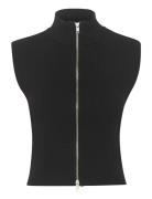 Gestuz Yasmiagz Waistcoat Svart