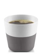 2 Lungo-Mugg Grey Home Tableware Cups & Mugs Coffee Cups Grey Eva Solo