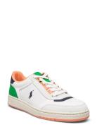 Polo Ralph Lauren Court Sport Leather-Suede Sneaker Vit