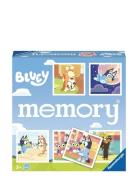 Bluey Memory® Toys Puzzles And Games Games Memory Multi/patterned Rave...