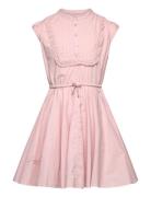 Zadig & Voltaire Kids Ceremony Dress Rosa