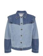 YAS Yasblocka Ls Denim Jacket S. Blå