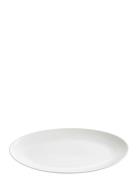Relief Oval Dish Home Tableware Serving Dishes Serving Platters White ...