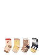 Liewood Silas Socks 4-Pack Multi/patterned