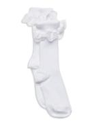 Mp Denmark Lisa Socks - Lace Vit