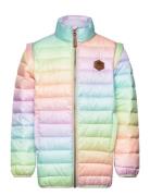 Mikk-line Nylon Puffer 2 In 1 Jacket Multi/patterned