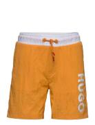 Hugo Kids Swim Shorts Orange