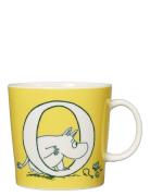 Moomin Mug 04L Abc O Home Tableware Cups & Mugs Coffee Cups Yellow Ara...