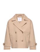 Lindex Jacket Trenchcoat Cropped Beige