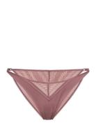 Calvin Klein High Leg Tanga Rosa