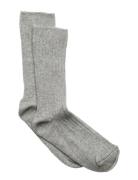 Melton Sock - Rib - All S Grå