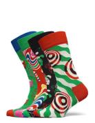 Happy Socks 4-Pack Psychedelic Candy Cane Socks Gift Set Multi/pattern...