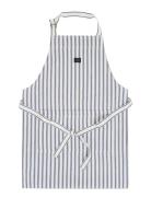 Icons Cotton Herringb Striped Apron Lexington Home Blue