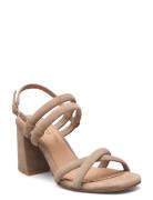 Bianco Biacharlene Cross Sandal Beige