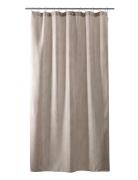 Compliments Pine Shower Curtain W/Eyelets 200 Cm Beige