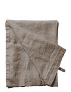 Håndklæde-Hør Basic-Vasket Home Textiles Bathroom Textiles Towels Beig...
