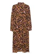 YAS Yaspippa Ls Midi Dress S. Multi/patterned