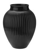 Knabstrup Vase, Riller Home Decoration Vases Black Knabstrup Keramik