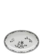 East India Black Oval Serving Dish 33X22 Cm Home Tableware Serving Dis...