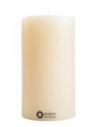 Kunstindustrien Coloured Handcrafted Pillar Candle Vit