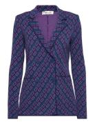 Diane Von Furstenberg Dvf Dion Jacket Blå